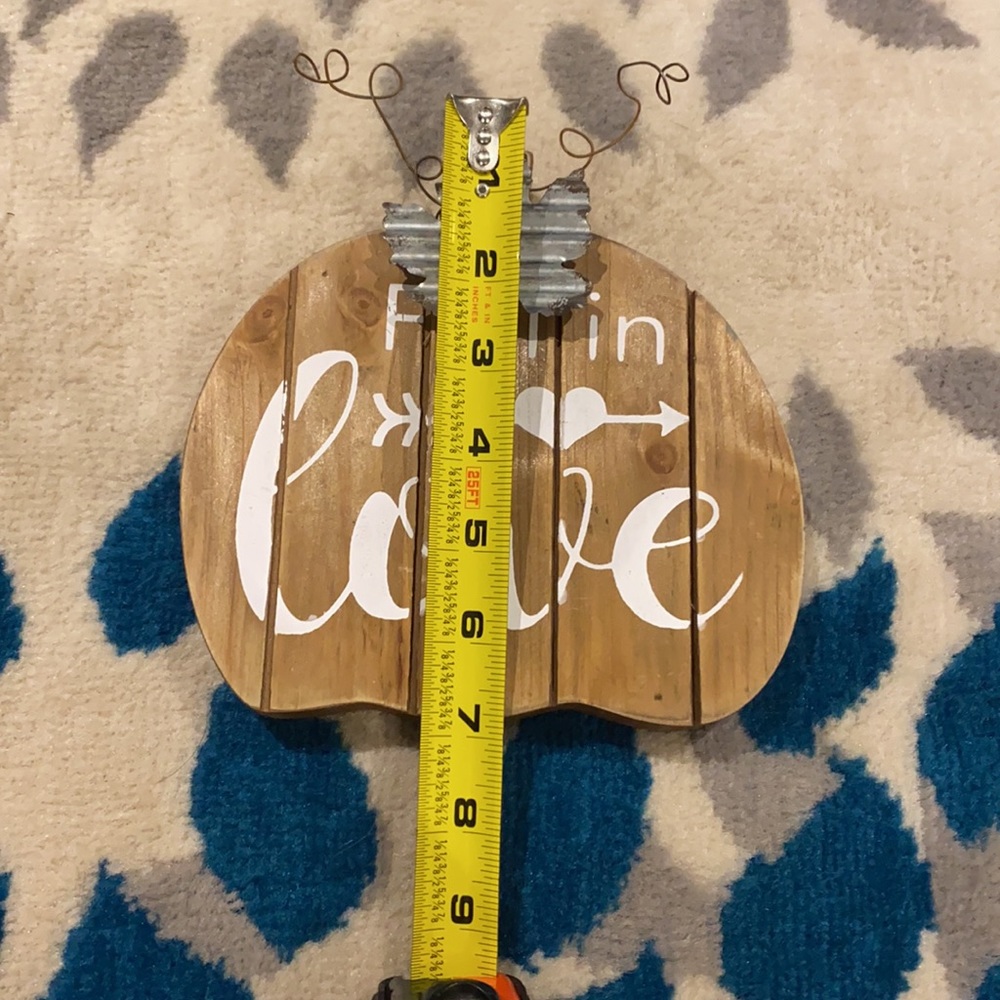 Set of 2 rustic wooden fall decor - Picture 8 of 8
